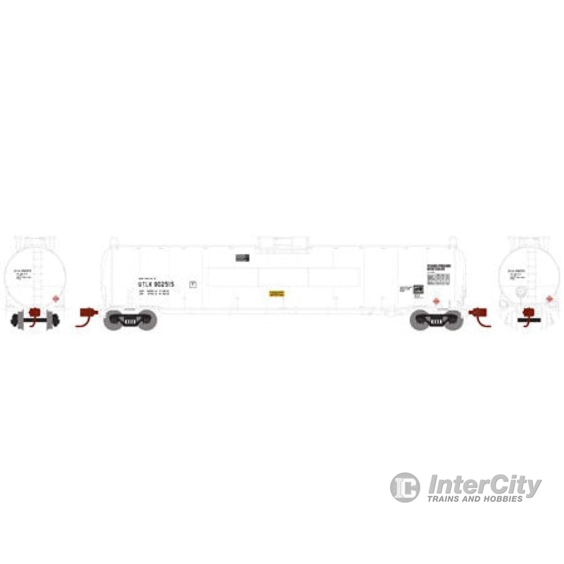 Athearn ATH23572 N 33.9 K LPG Tank Car, Flat Side Panel UTLX Flat Panel UTLX 902515