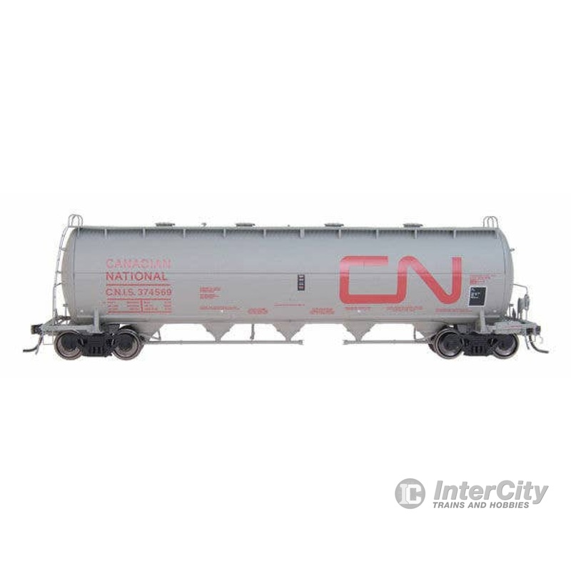 Intermountain HO 48901 Procor Pressure-Flow Hopper - Canadian National (gray, red Noodle Logo & Lettering)