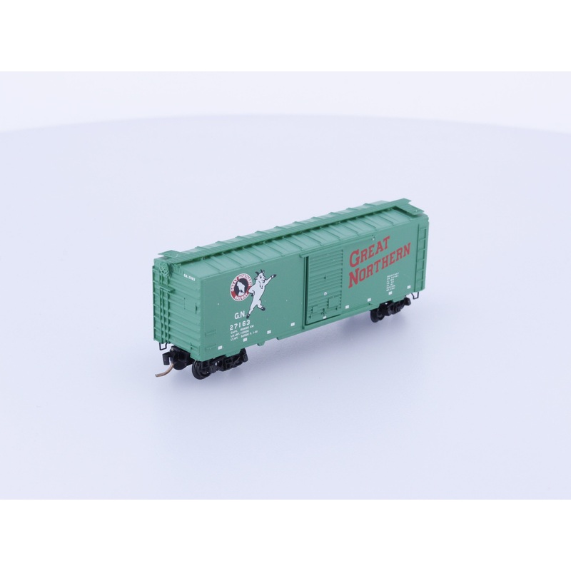 Micro Trains 20420 N 40' Standard Box Car Single Door Great Northern (GN) 27163