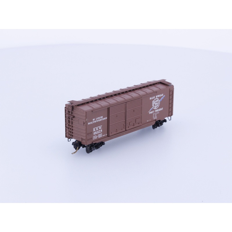 Micro Trains 23129 N 40' Standard Box Car Double Doors St Louis Southwestern (SLSW/SSW) 46478
