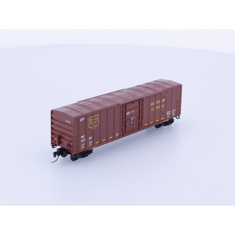 Micro Trains 27200 N 50' Rib Side Box Car Plug Door Wisconsin Central (WC) 27102