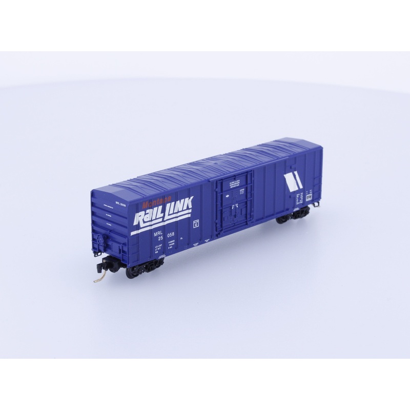 Micro Trains 27240 N 50' Rib Side Box Car Plug Door Montana Rail Link (MRL) 25058