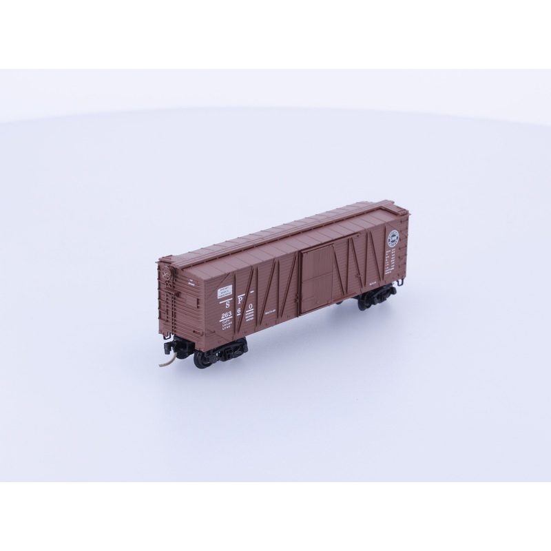 Micro Trains 28030 N Boxcar, 40', Wood Sheathed, Outside Braced Southern Pacific (SP) 26360
