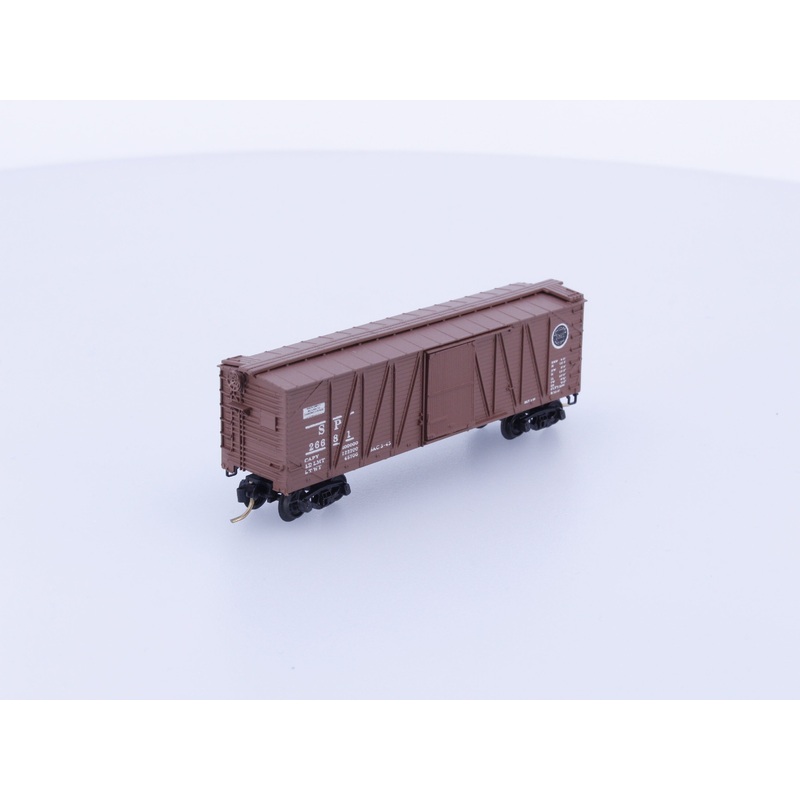 Micro Trains 28030 N Boxcar, 40', Wood Sheathed, Outside Braced Southern Pacific (SP) 26681