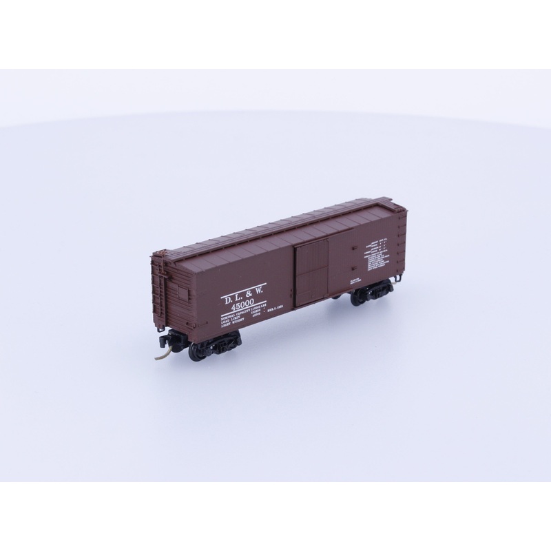 Micro Trains 39070 N 40' Double Wood-Sheathed Box Car D.L. & W. 45000