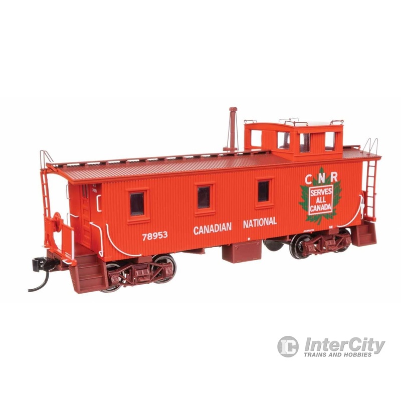 Walthers HO 103258 30' GTW Style Wood Caboose with Offset Coupola - Ready To Run - Canadian National #78953