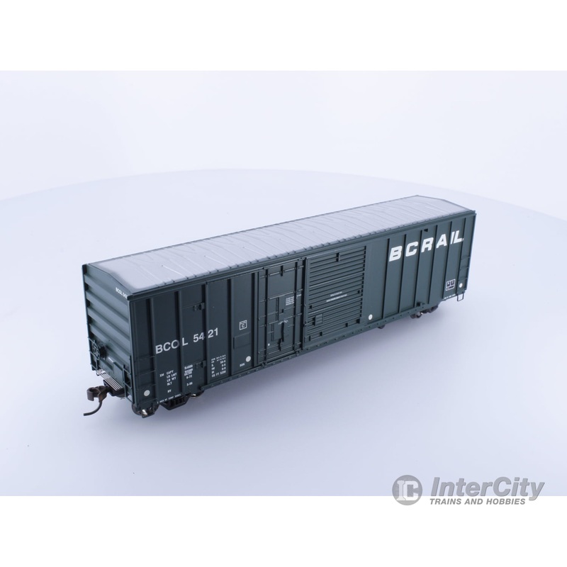 Athearn 92840 HO 50' Plug & Sliding Door Box Car British Columbia Railway (BCOL) 5421