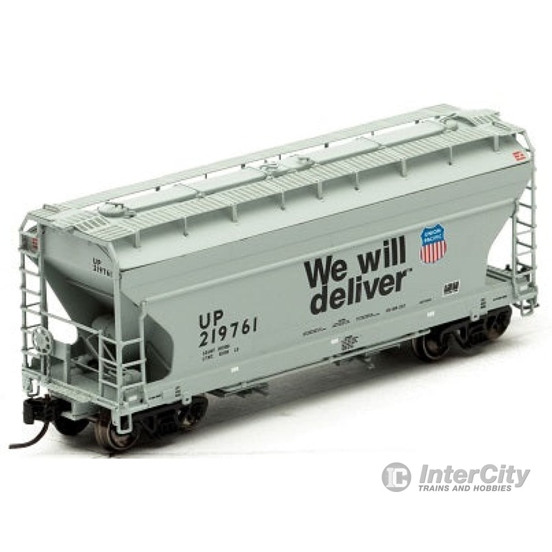 Athearn ATH12270 N ACF 2970 Cu Ft 2 Bay Center Flow Hopper Union Pacific UP 219761