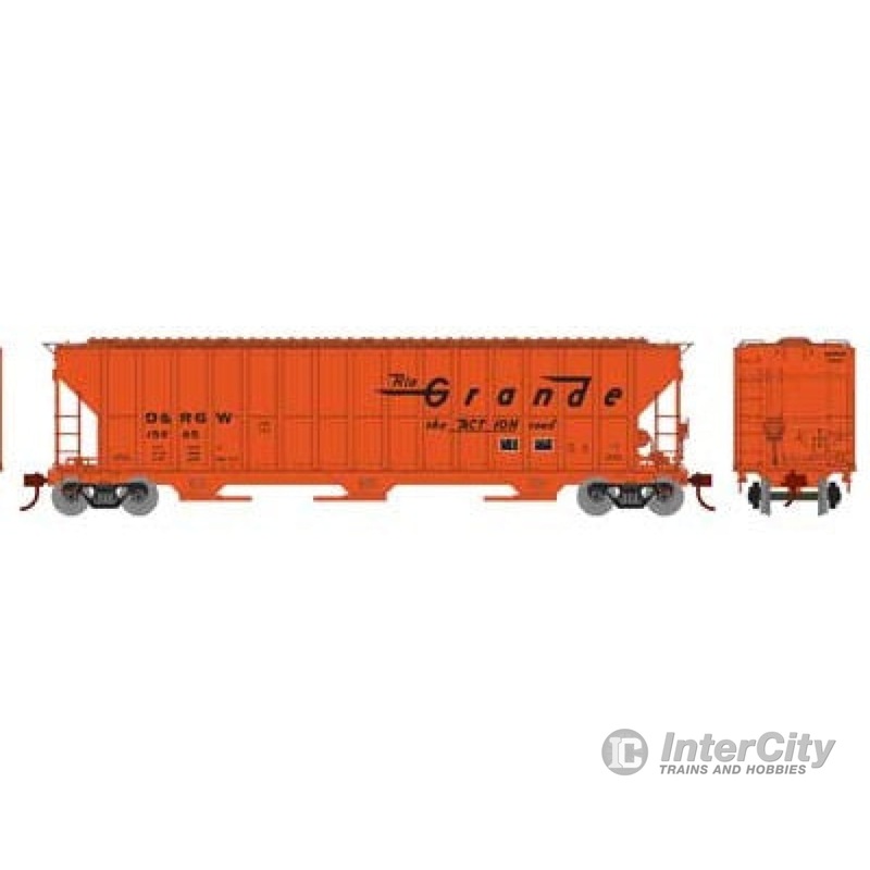 Athearn ATH81756 HO FMC 4700 Covered Hopper FMC 4700 Covered Hopper, BN/Bland 15665