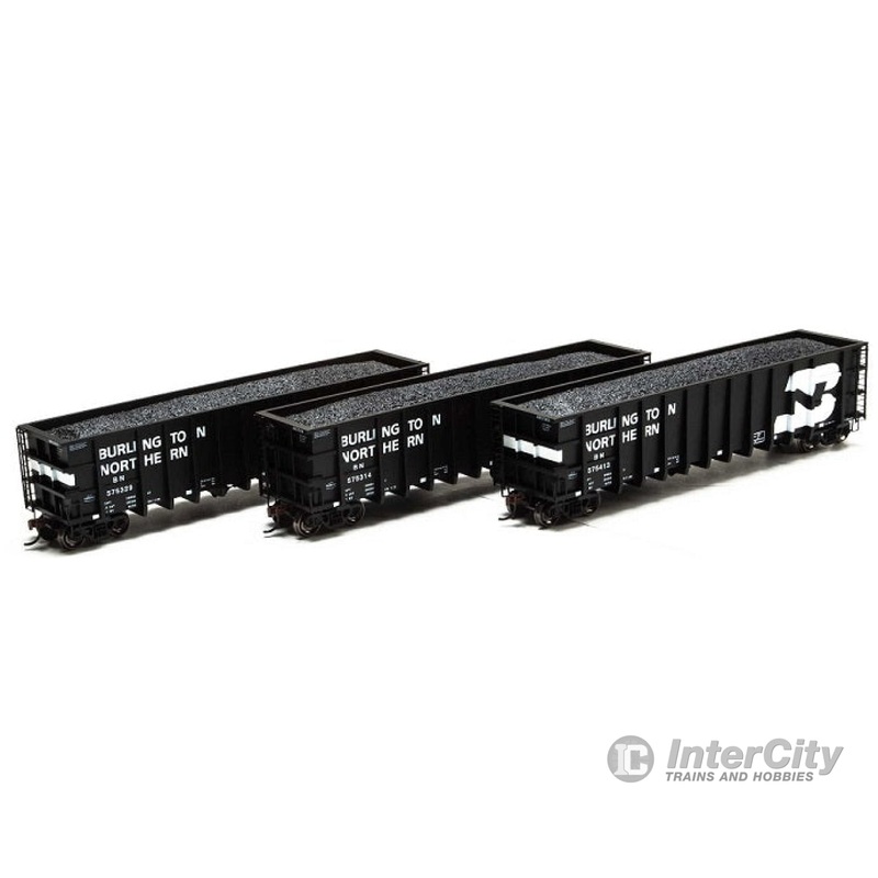 Athearn ATH97593 HO 50 Foot Thrall High-Side Coal Gondola Burlington Northern
