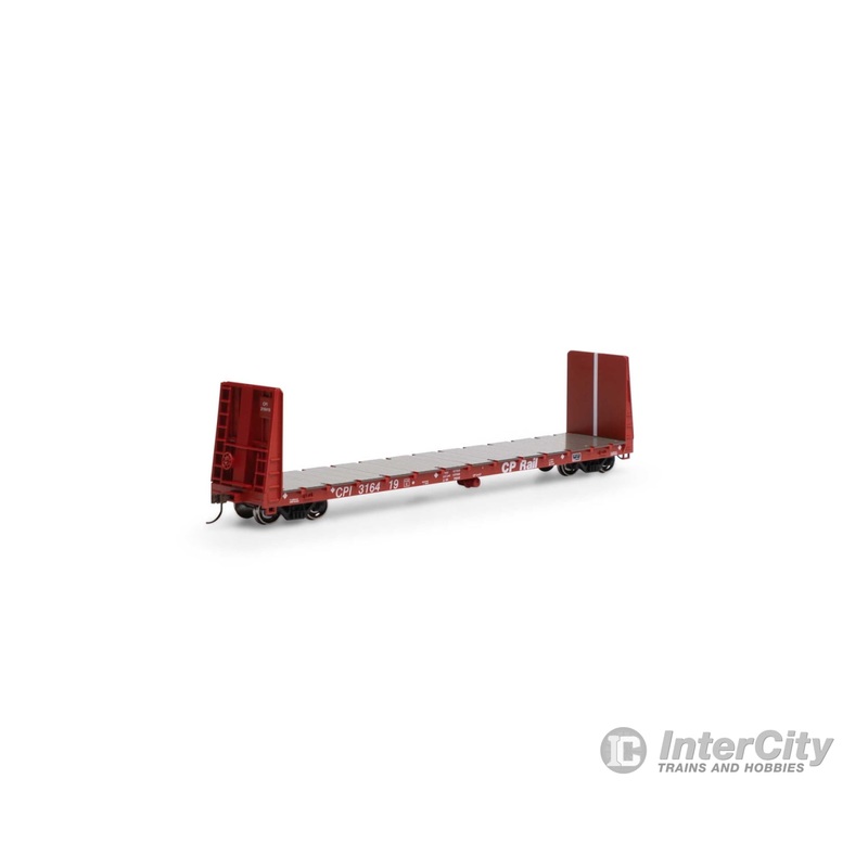 Athearn HO ATH17071 60 Bulkhead Flat CP Rail #316419 ATH17071 HO Rolling Stock