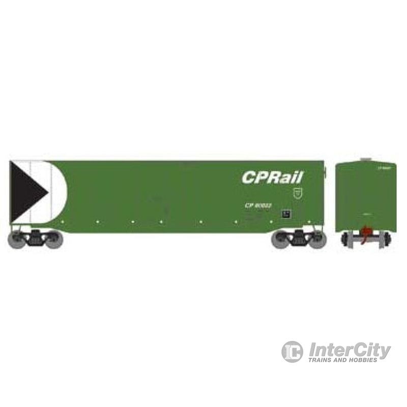 Athearn RND1134 HO 50 Foot Plug Door Box Car 50' Plug Door Smooth Side Box, CPR CP 80022