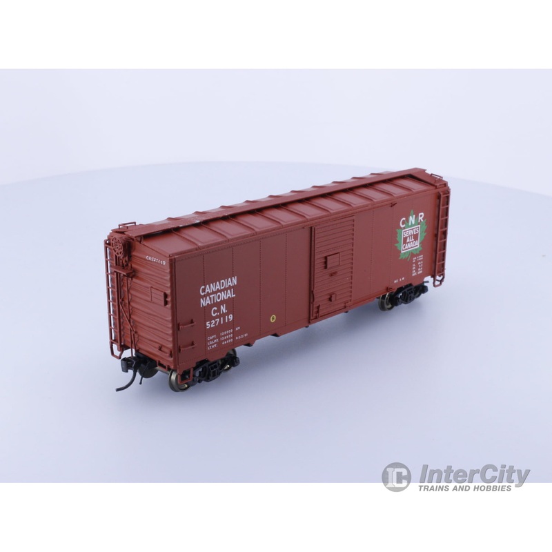 InterMountain 46801-18 HO AAR 40' Steel Box Car Canadian National (CN) 527119