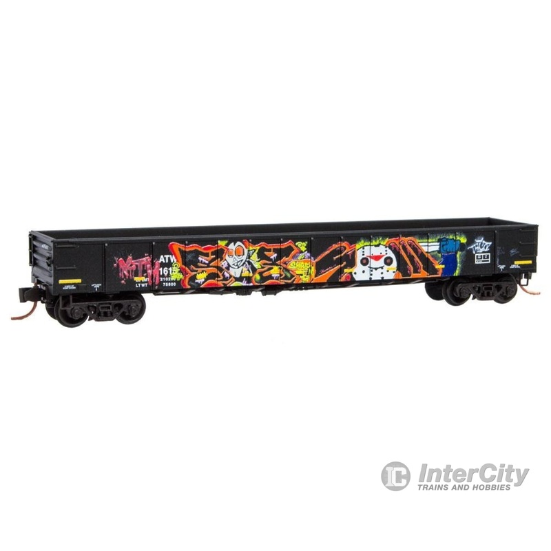 Micro Trains 105700 MTL Micro-Trains 105700 Atlantic & Western ATW 1615 FW Factory Weathered