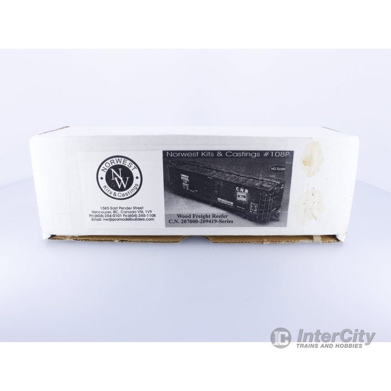Norwest Kits And Castings 108P HO Wood Freight Reefer Canadian National (CN) 207000 To 209419