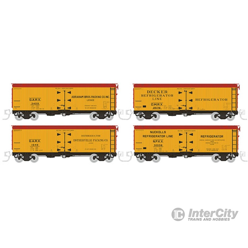 Rapido N 521902 1 car from General American 37' Wood Meat Reefer Collector  #2 -Decker 2578DMRX