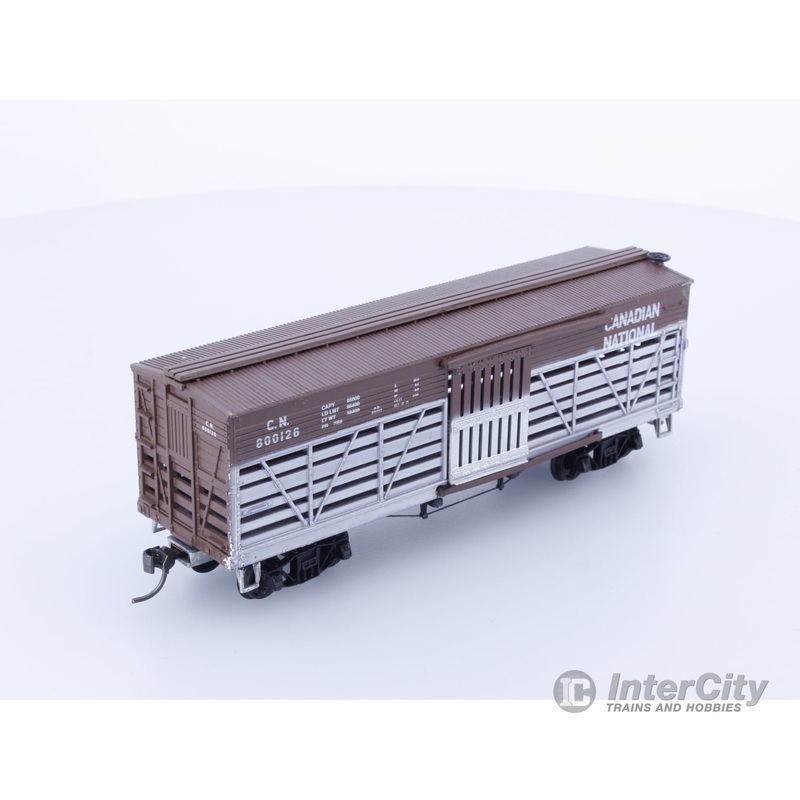 Roundhouse 1-208 HO 36' Wood Stock Car Canadian National (CN) 800126