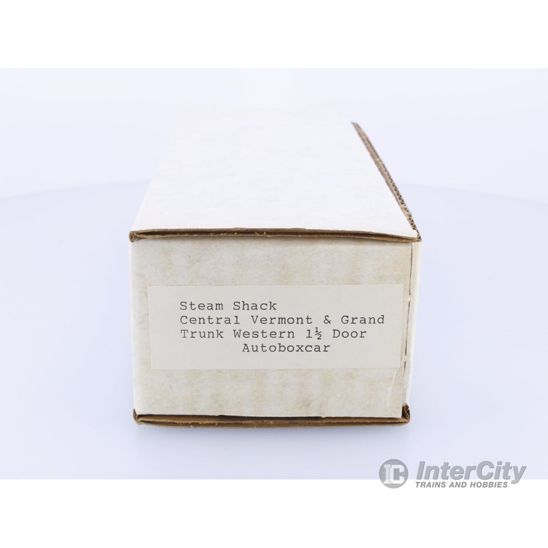Steam Shack HO 1 1/2 Door Auto Box Car Grand Trunk Western Railroad (GTW)