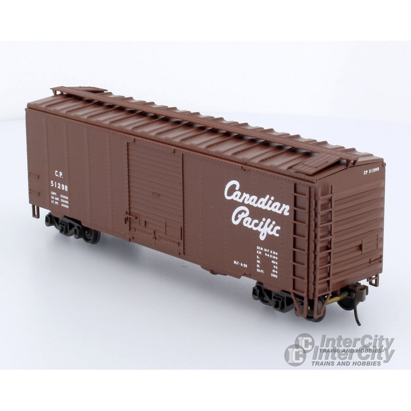 Trains Canada HO Scale CP CANADIAN PACIFIC 40' Box Car Script Lettering