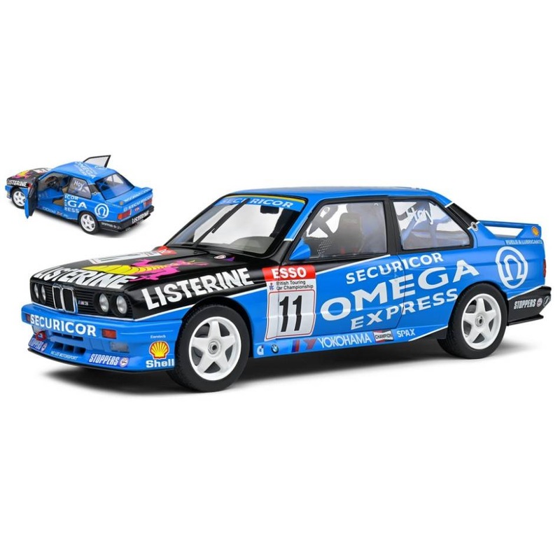 SCALE MODEL COMPATIBLE WITH BMW E30 M3 N.1 BTCC 1991 W.HOY 1:18 SOLID SL1801522