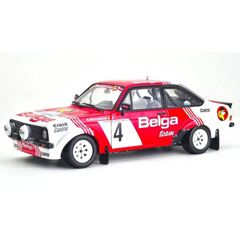 SCALE MODEL COMPATIBLE WITH FORD ESCORT RS 1800 MKII N.4 HASPENGOUW RALLY 1981 DROOGMANS/JOOSTEN1:18 SUNSTAR SS4853