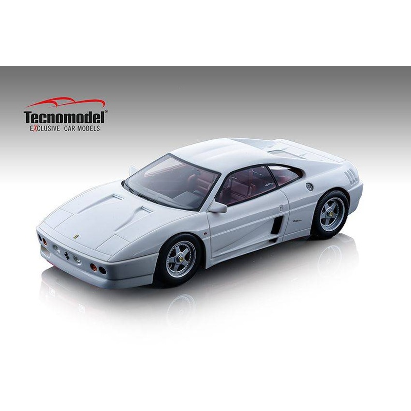 SCALE MODEL COMPATIBLE WITH FERRARI 348 ZAGATO 1991 GLOSS WHITE 1:18 TECNOMODEL TMD18131D