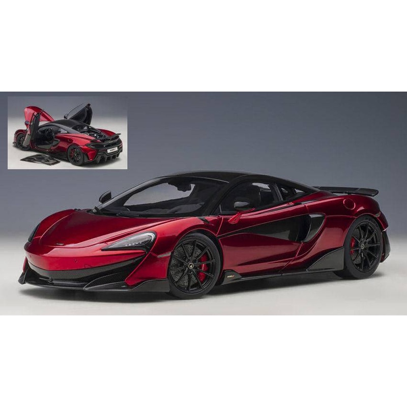 SCALE MODEL COMPATIBLE WITH MC LAren 600LT 2019 VOLCANO RED 1:18 AUTOART AA76085
