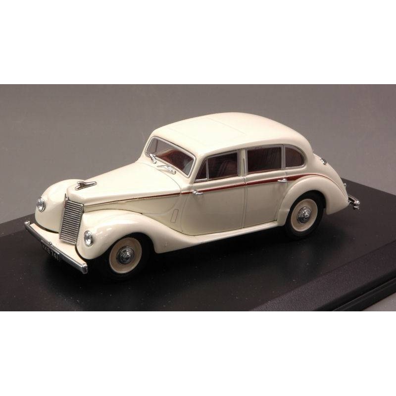 SCALE MODEL COMPATIBLE WITH ARMSTRONG SIDDELEY LANCASTER 1945-52 IVORY 1:43 OXFORD OXFASL002