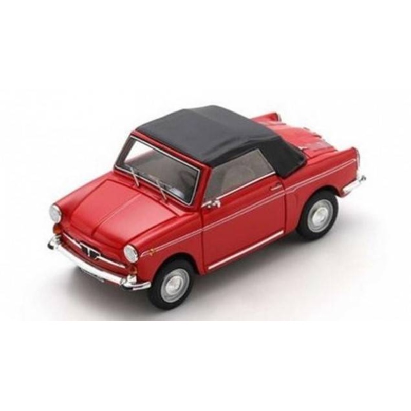 SCALE MODEL COMPATIBLE WITH AUTOBIANCHI CABRIOLET EDEN ROC 1964/5 RED 1:43 SCHUCO SH450927300