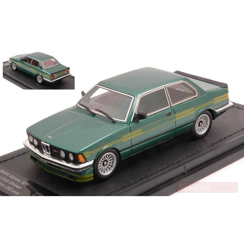 SCALE MODEL COMPATIBLE WITH BMW 3 SERIES 323 C1 2.3 ALPINA 1983 GREEN 1:43 TOPMARQUES TM43-05E