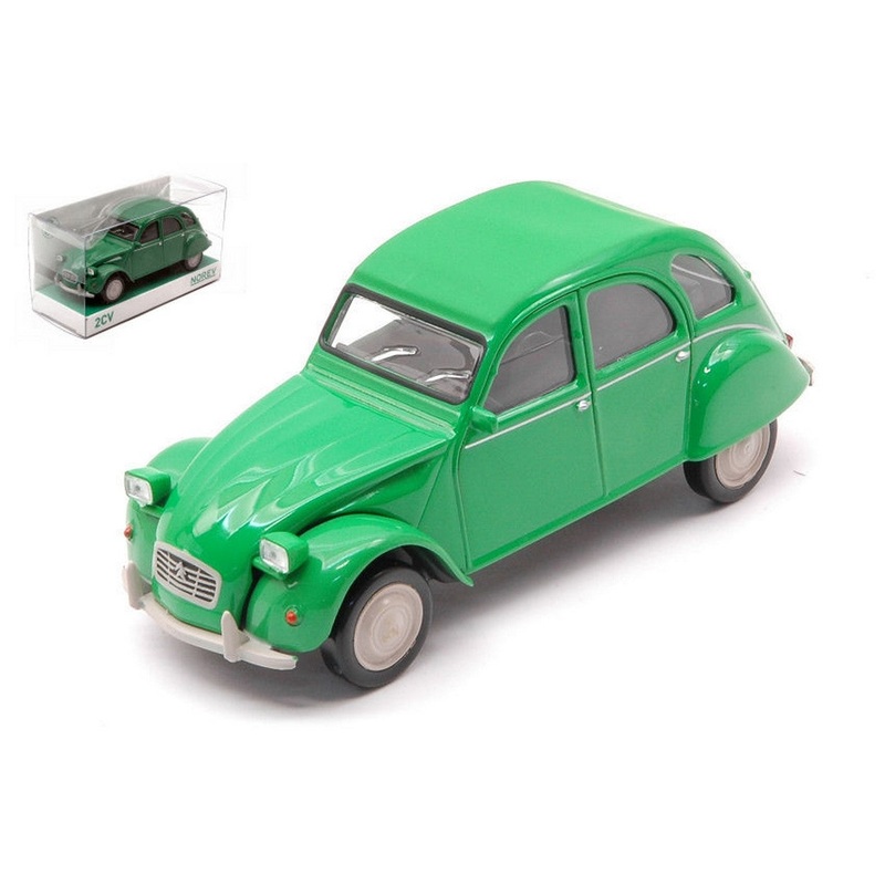 SCALE MODEL COMPATIBLE WITH CITROEN 2 CV 6 CLUB 1979 BAMBOO GREEN 1:43 NOREV NV150510
