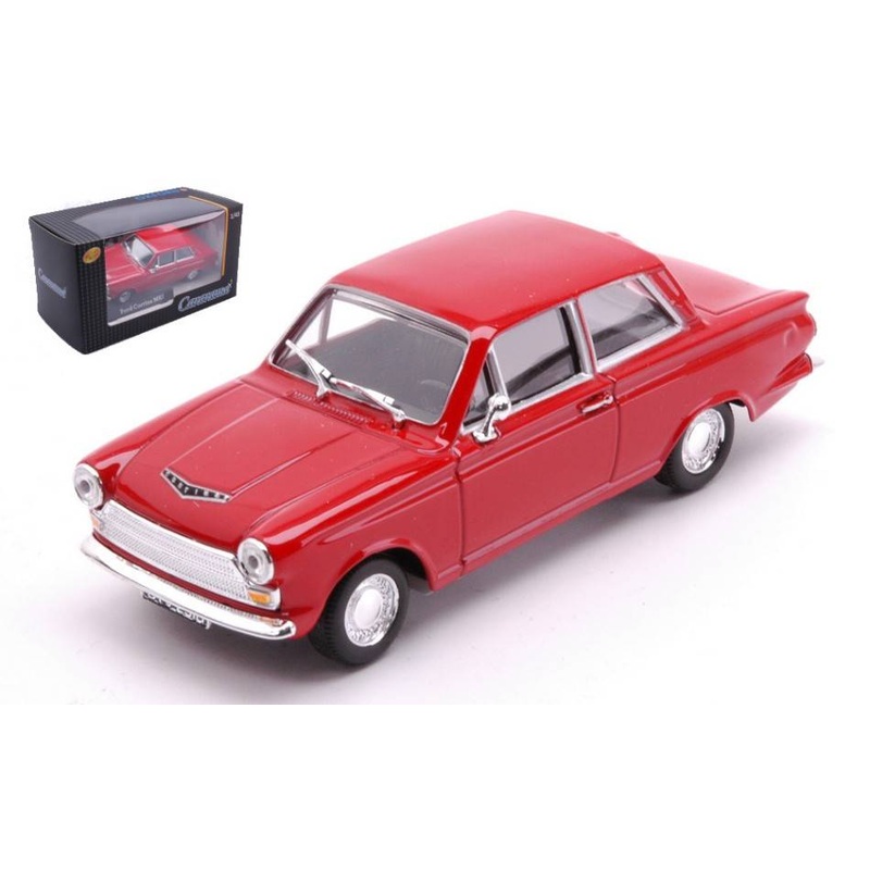 SCALE MODEL COMPATIBLE WITH FORD CORTINA MKI RED 1:43 CARARAMA CA417060