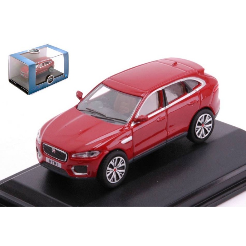 SCALE MODEL COMPATIBLE WITH JAGUAR F PACE ITALIAN RACING RED 1:76 OXFORD OXF76JFP003