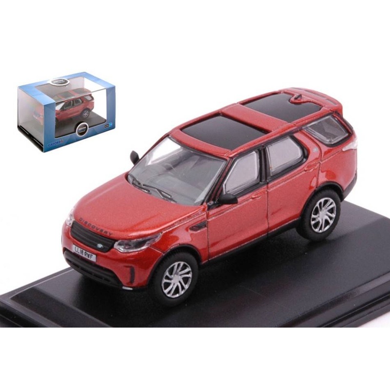 SCALE MODEL COMPATIBLE WITH LAND ROVER DISCOVERY 5 ORANGE METALLIC 1:76 OXFORD OXF76DIS5004