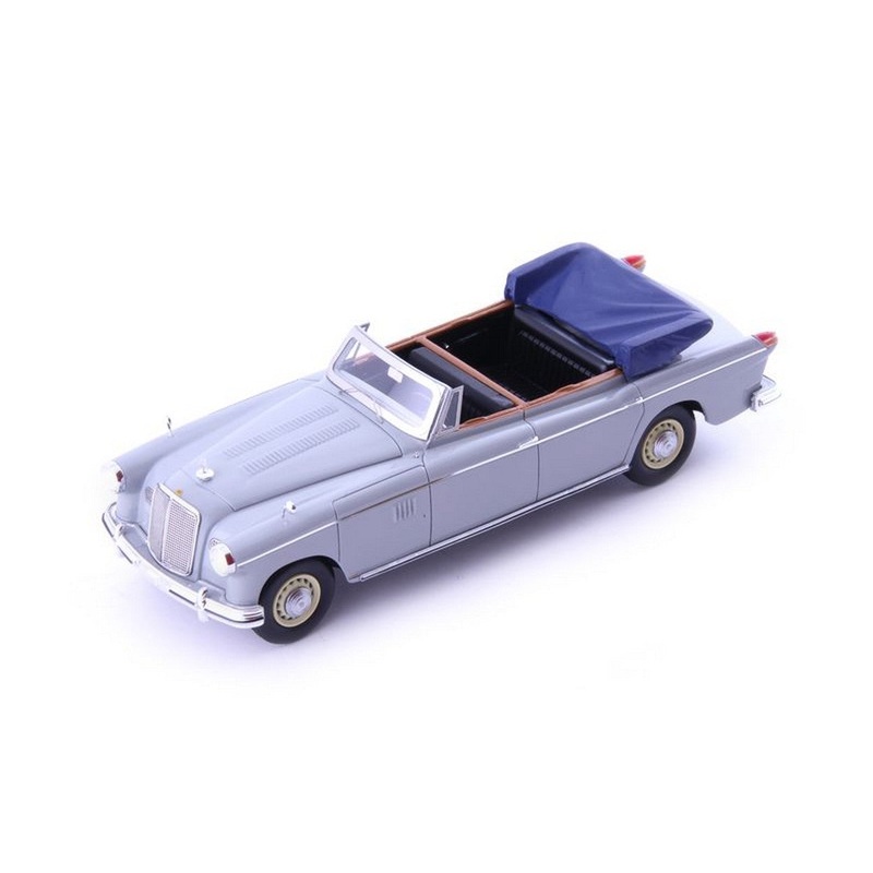 SCALE MODEL COMPATIBLE WITH MAYBACH SW 38/42 PONTON-CONVERTIBLE 1950 GRAY 1:43 AVENUE MODEL AVN60042