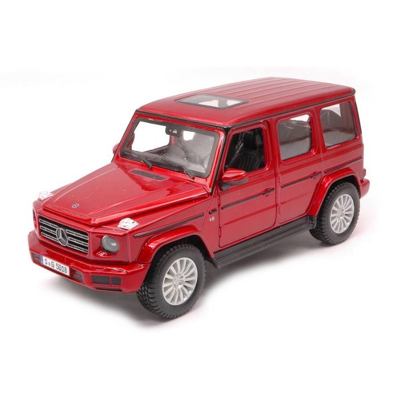 SCALE MODEL COMPATIBLE WITH MERCEDES G-CLASS AMG 2019 METALLIC RED 1:25 MAISTO MI31531R