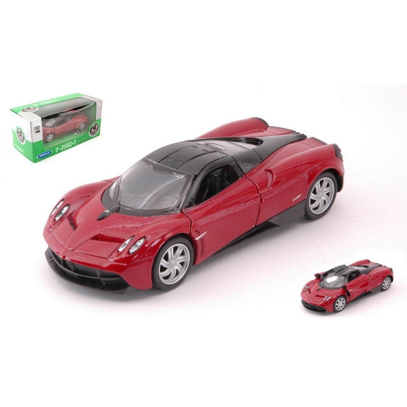 SCALE MODEL COMPATIBLE WITH PAGANI HUAYRA RED SCALE 1:34-39 cm 11 WELLY WE39169P