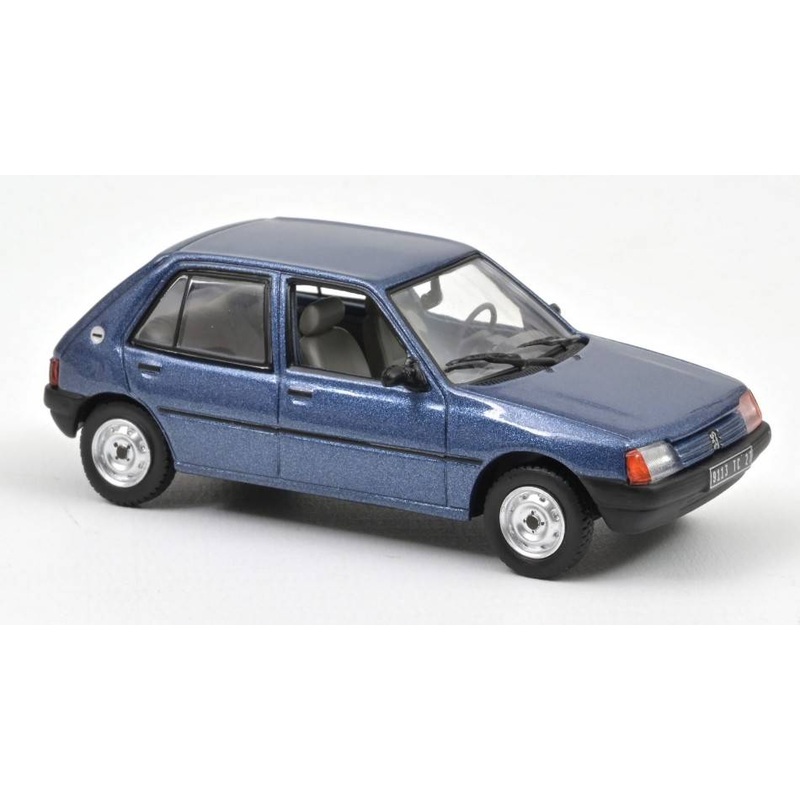 SCALE MODEL COMPATIBLE WITH PEUGEOT 205 GL 1988 MING BLUE 1:43 NOREV NV471736