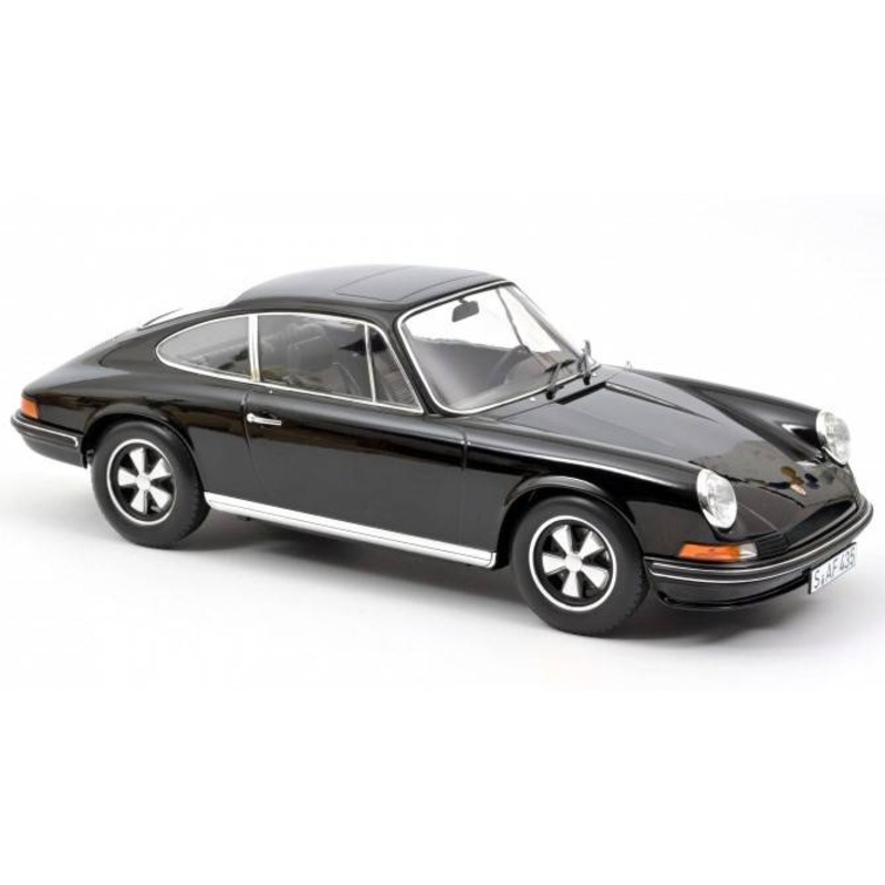 SCALE MODEL COMPATIBLE WITH PORSCHE 911 S 1972 BLACK 1:12 NOREV NV127511
