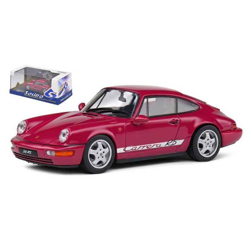 SCALE MODEL COMPATIBLE WITH PORSCHE 964 RS 1992 PURPLE 1:43 SOLID SL4312902