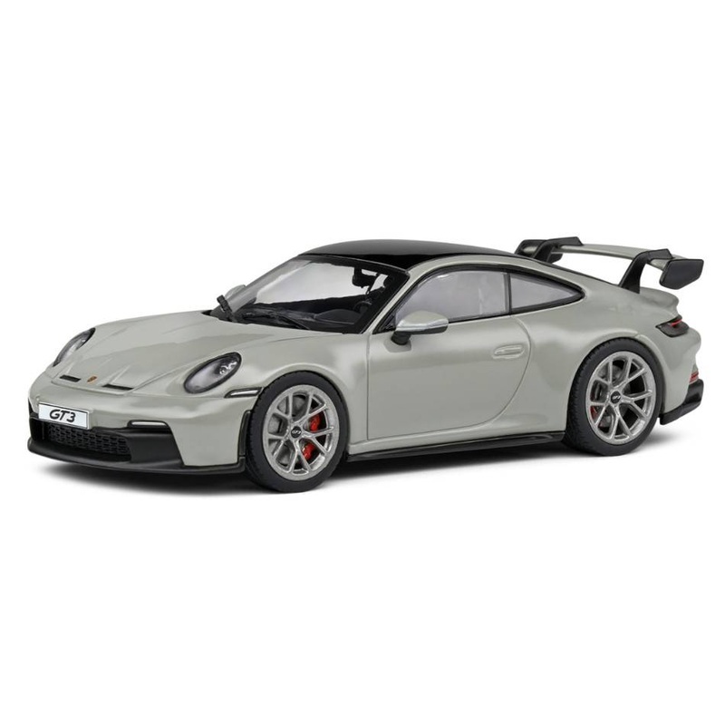 SCALE MODEL COMPATIBLE WITH PORSCHE 992 GT3 COUPE 2021 CHALK GRAY 1:43 SOLID SL4312501
