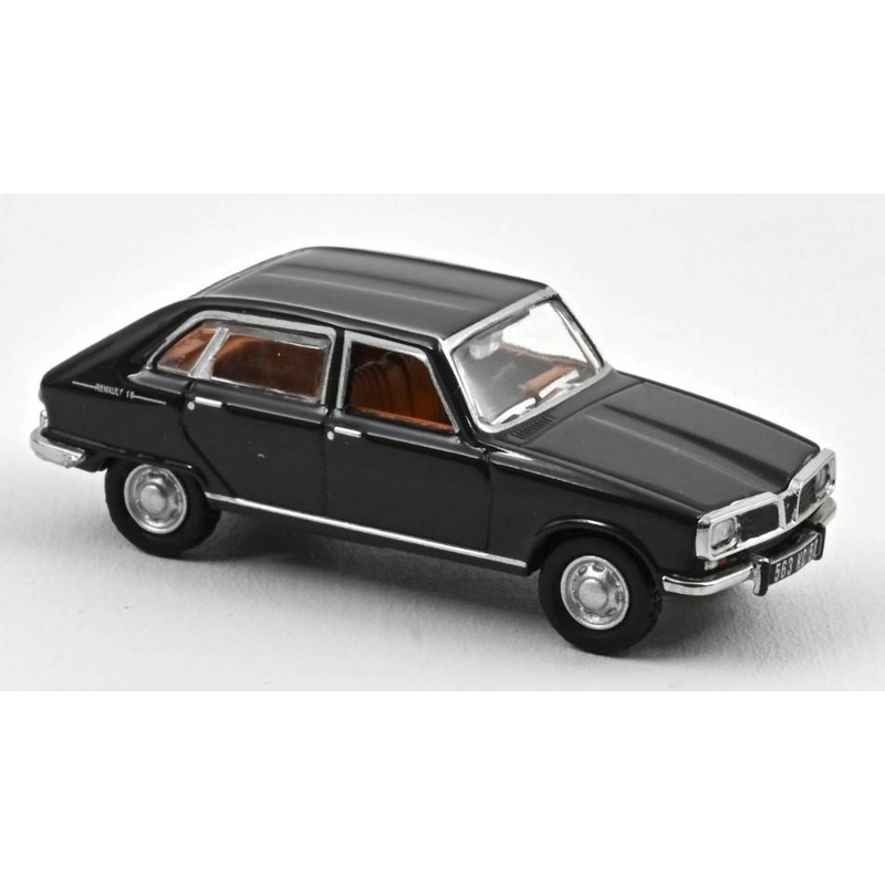 SCALE MODEL COMPATIBLE WITH RENAULT 16 SUPER 1967 DARK GREEN 1:87 NOREV NV511691