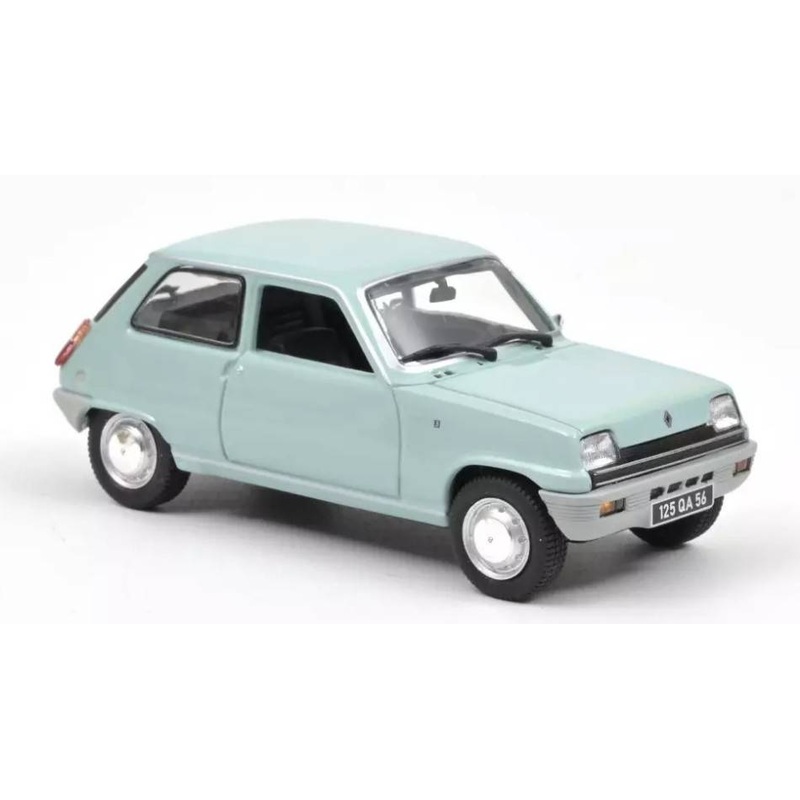 SCALE MODEL COMPATIBLE WITH RENAULT 5 TL 1972 CLEAR BLUE 1:43 NOREV NV510528