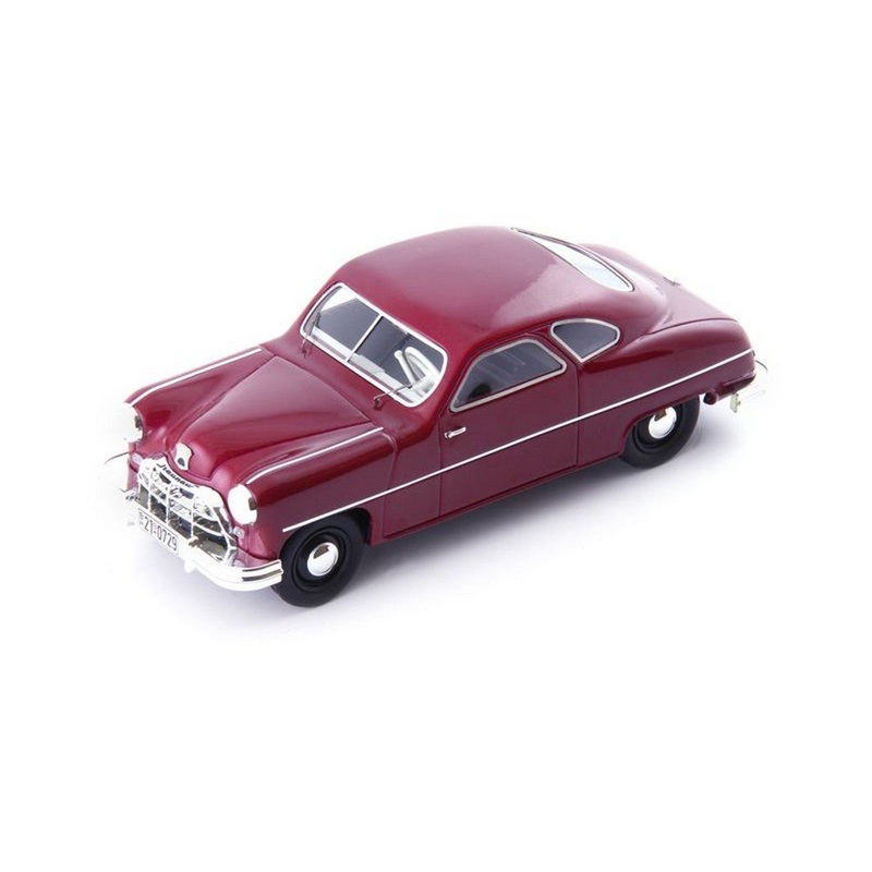 SCALE MODEL COMPATIBLE WITH STAUNAU K400 1950 DARK RED 1:43 AUTOCULT ATC03019