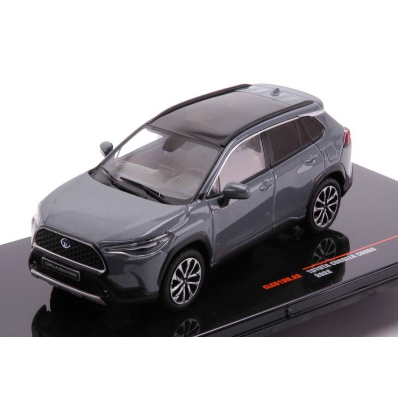 SCALE MODEL COMPATIBLE WITH TOYOTA COROLLA 2022 GRAY 1:43 IXO MODEL CLC513