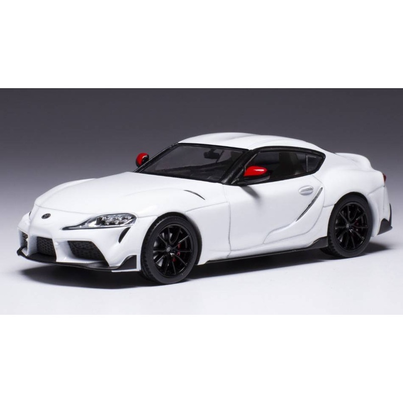 SCALE MODEL COMPATIBLE WITH TOYOTA SUPRA 2020 WHITE 1:43 IXO MODEL CLC509