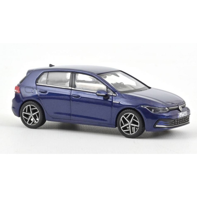 SCALE MODEL COMPATIBLE WITH VW GOLF 2020 BLUE METALLIC 1:43 NOREV NV840134