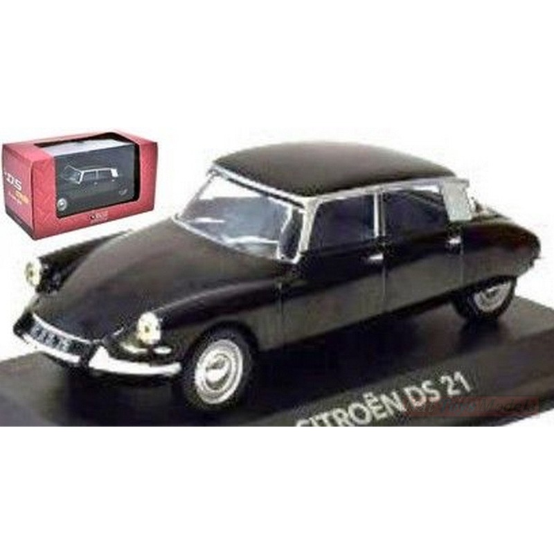 SCALE MODEL COMPATIBLE WITH CITROEN DS 21 BLACK 1:43 PUBLISHING 2147205