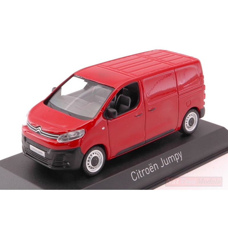 SCALE MODEL COMPATIBLE WITH CITROEN JUMPY 2016 RED 1:43 NOREV NV155821