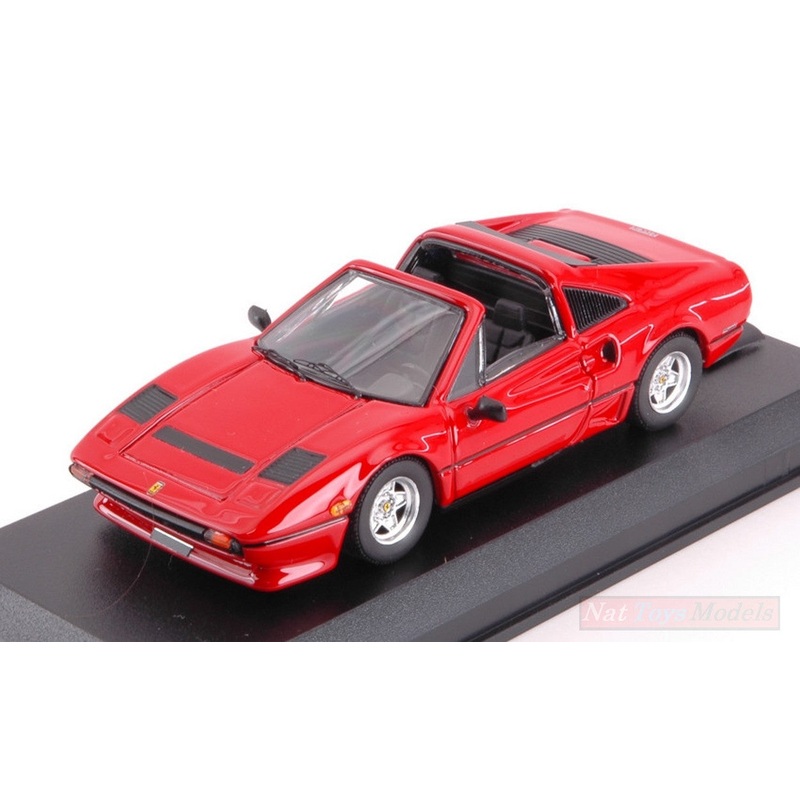 SCALE MODEL COMPATIBLE WITH FERRARI 208 GTS TURBO 1983 RED 1:43 BEST MODEL BT9760
